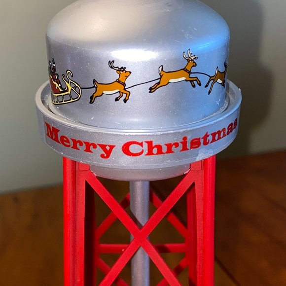 Vintage Lemax Christmas Village Water Tower 1996 - Picture 8 of 8